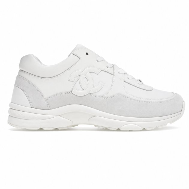 Chanel CC Daim Blanc