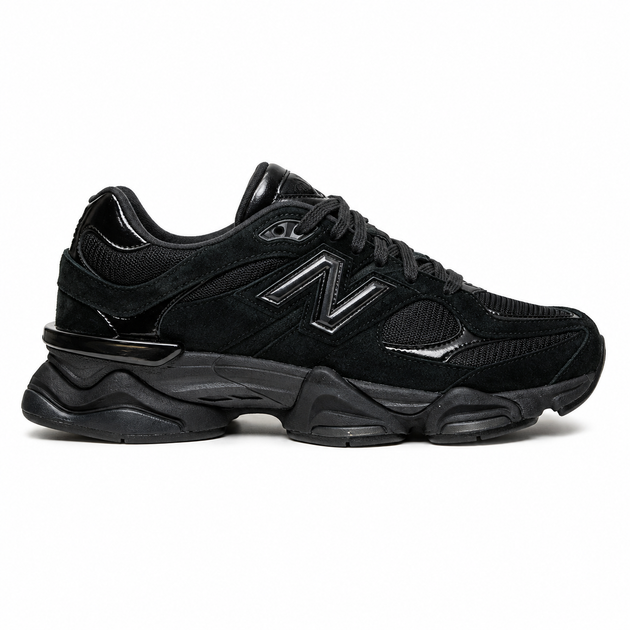 New Balance 9060 Triple Black Patent