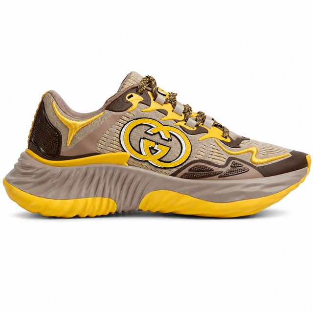 BASKETS GUCCI RIPPLE POUR HOMME