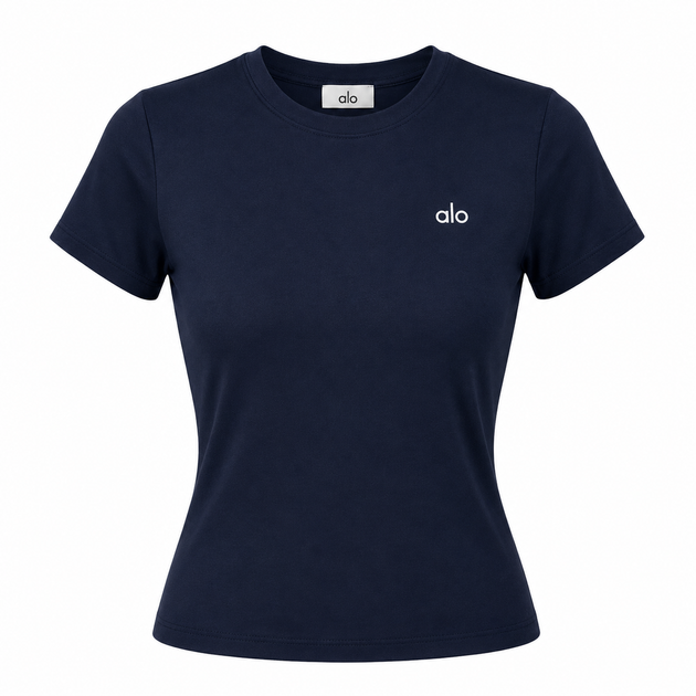 T-Shirt Fit Bleu