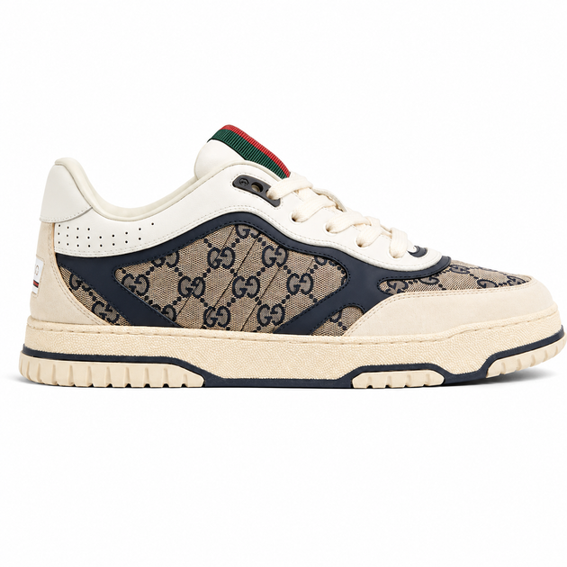 BASKETS GUCCI RE-WEB POUR HOMME