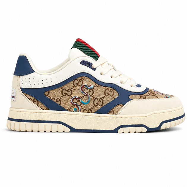 BASKETS GUCCI RE-WEB POUR HOMME