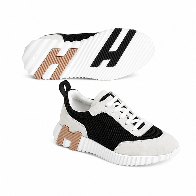 Sneakers Hermès noir / blanc