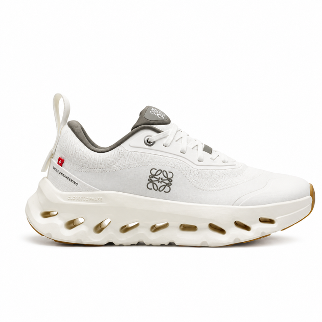 On Cloud × Loewe — Cloudtilt White Kaki