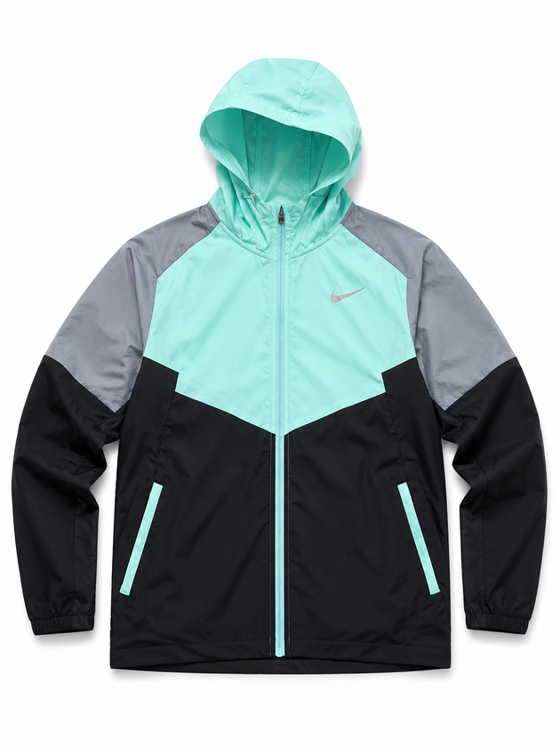 Veste nike running turquoise